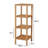 Nodie Bamboo Freestanding Bathroom Shelves-1101631520