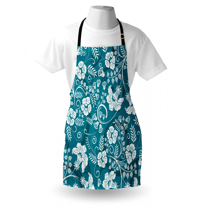 Floral Bib Apron