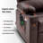 Dual Motor Power Recliner Lift Chair with Massage and Heat, Extended Footrest, Faux Leather-749896481