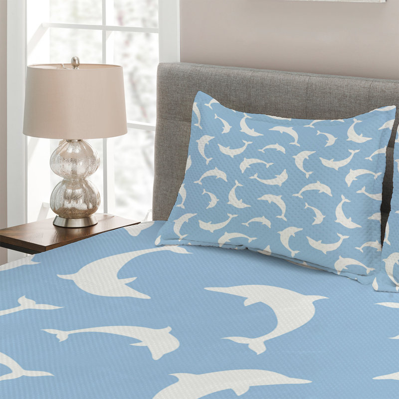 Coastal Polyester Coverlet