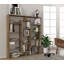 135.7cm H x 125cm W Library Bookcase-92932660