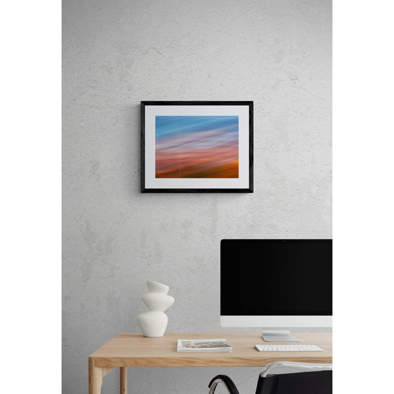 Aerie I Print by Monika Hilleary, Black Framed Paper, 17.2" H x 21.2" W