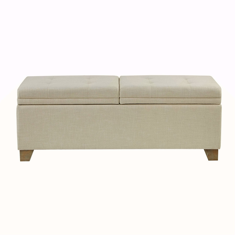 Banc de rangement à fermeture douce