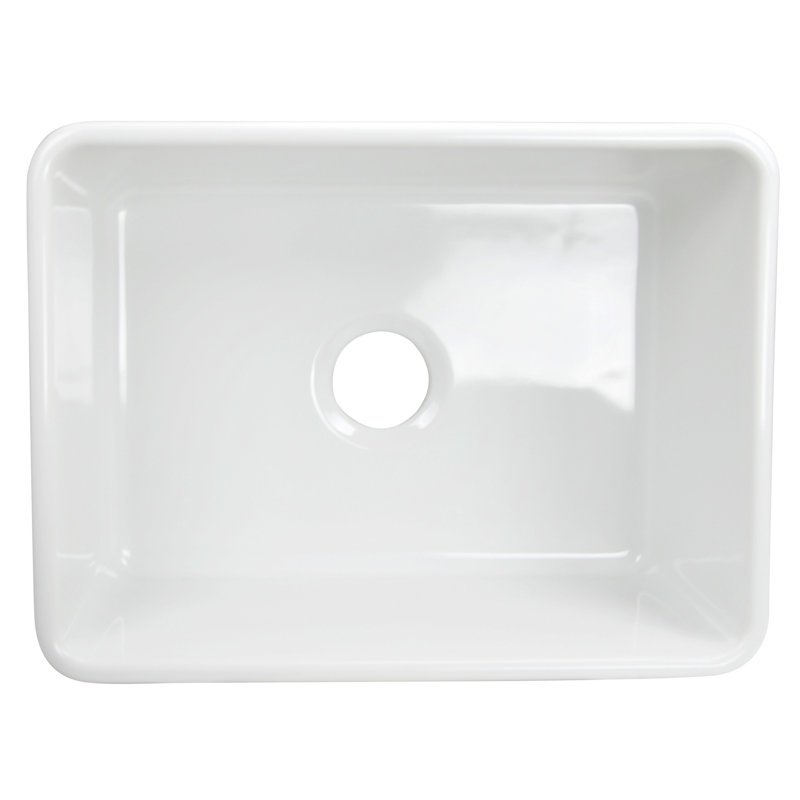 23.25'' L Single Basin Kitchen Sink