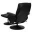 Fauteuil de massage inclinable et chauffant en similicuir avec repose-pieds Casey-Jane-93636374