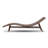Janine Outdoor Teak Solid Wood Single chaise-114314597-114314596
