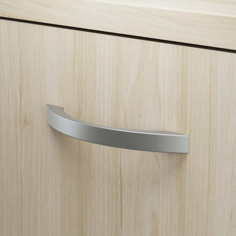 Armoire de rangement avec tiroirs et tablettes Bush C, Orme naturel