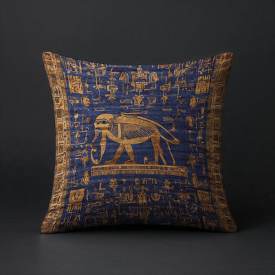 Modern Contemporary Indoor and Outdoor Throw Pillow