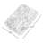 Guein Rectangle Natural Marble Tray,Calacatta Viola