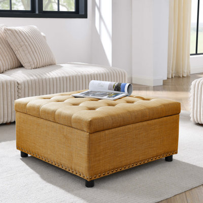 Audel Upholstered Ottoman