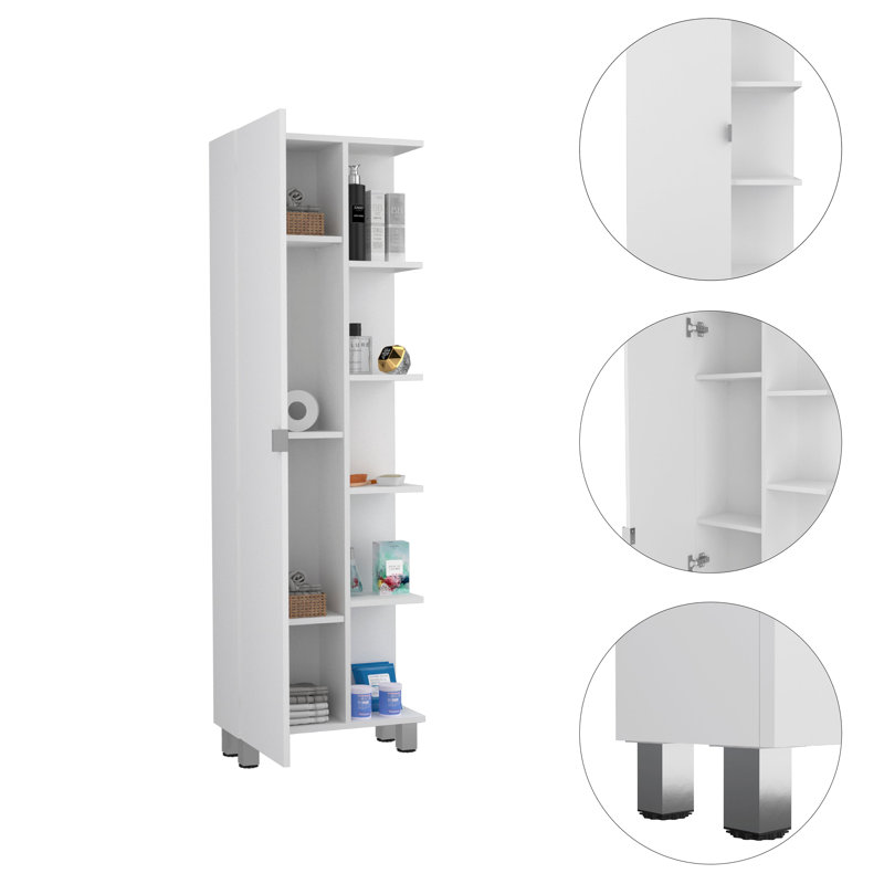 Gracieuse Freestanding Linen Cabinet