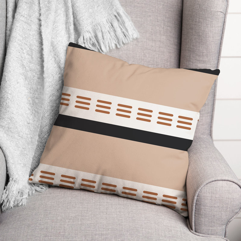Housse et insert d'oreiller carré, 16 po x 16 po