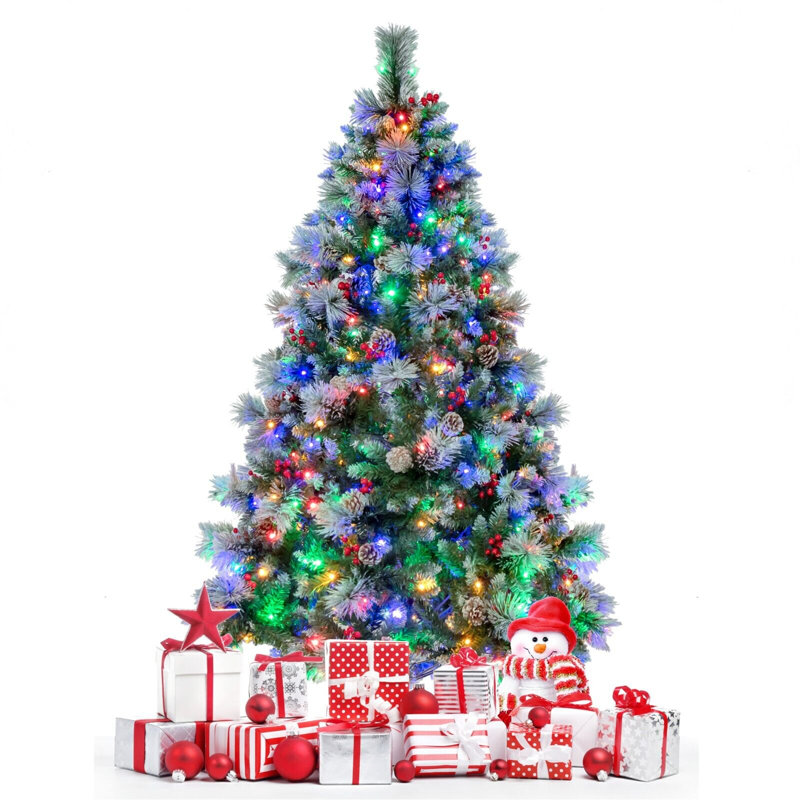 136cm Lighted Artificial Christmas Tree