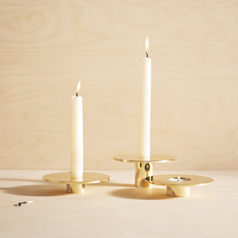Candle Holder, Polished