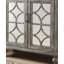 Console de rangement moderne gris