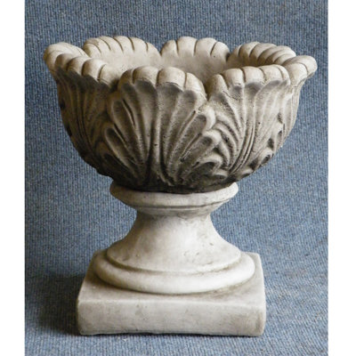 Preston Handcrafted Stone Outdoor Planter