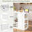 Multifunctional Kitchen Island With Foldable Top, Power Outlet, Wine Rack, Stemware Holder, Open Side Shelves And Adjustable Shelves-734033506