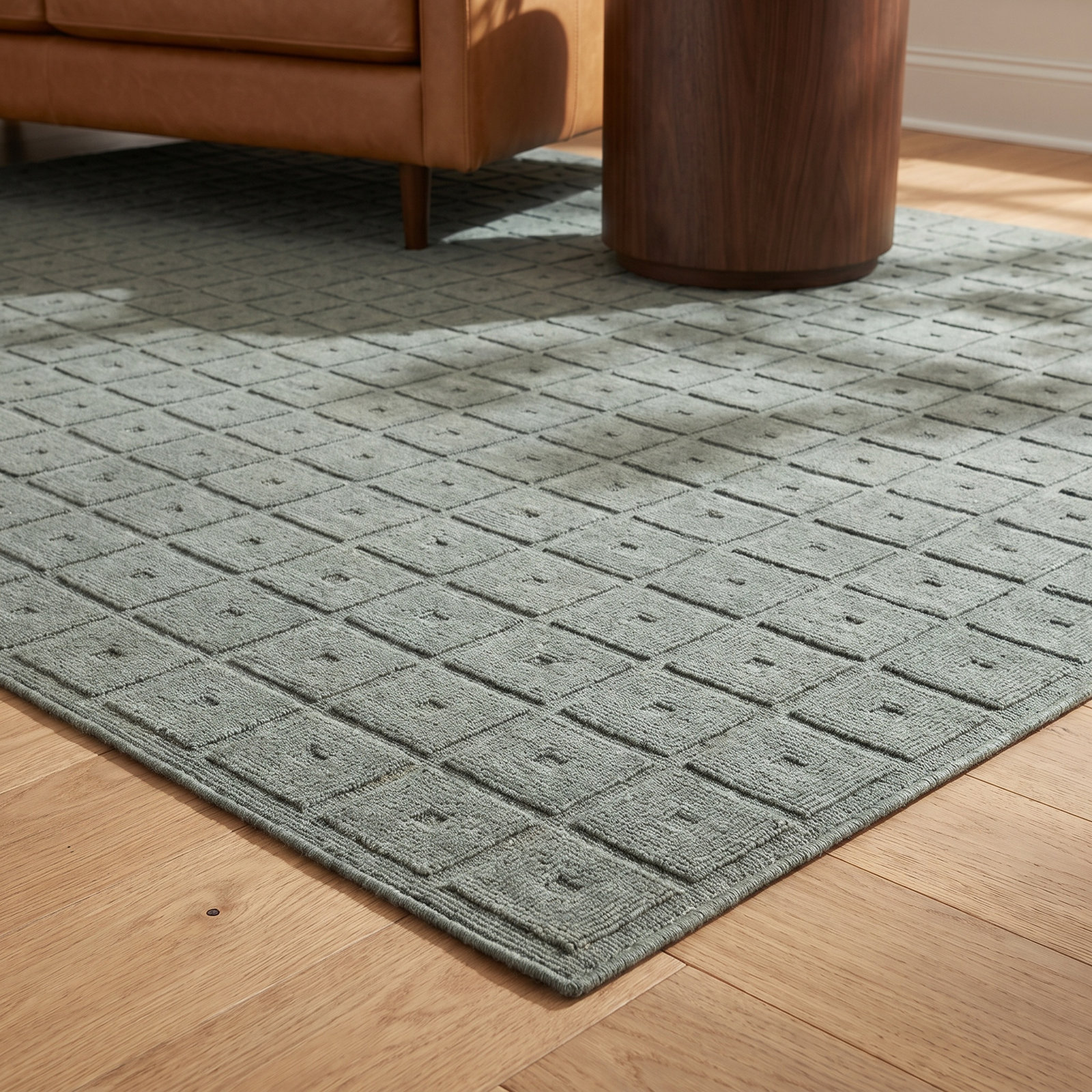 Vivora Squared Hand-Loomed Rug, Rectangle 8'9" x 11'9"