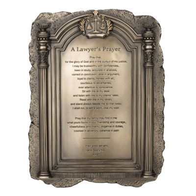 Rosenow Resin Plaque Decorative Object
