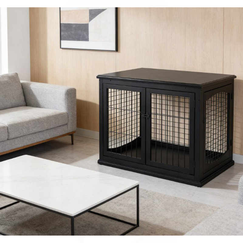 Cage pour petit chien, meubles de cage pour chien