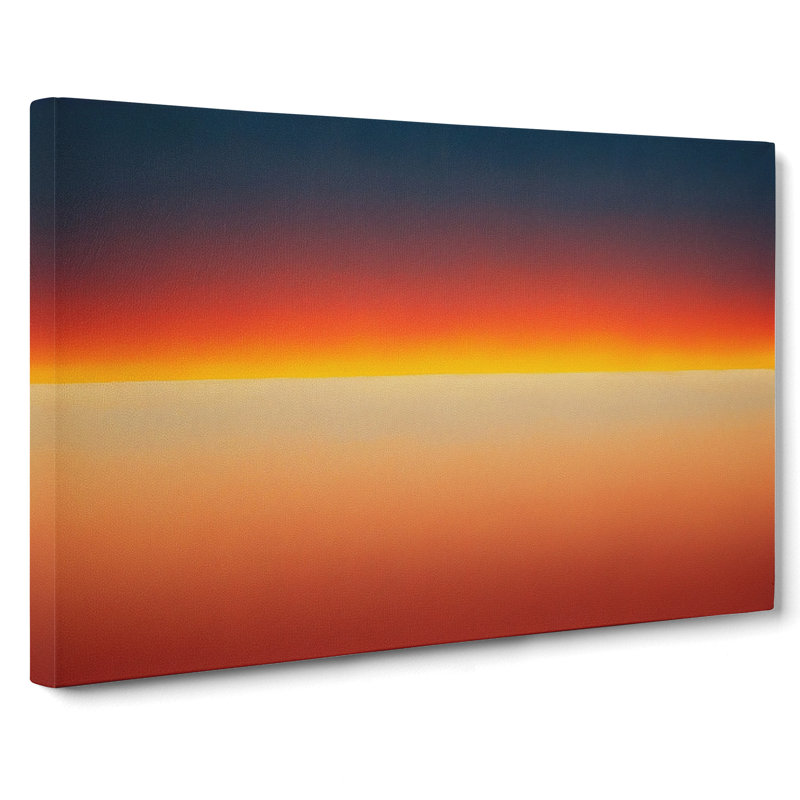 Sunset View - Wrapped Canvas, 40cm H x 60cm W x 3cm D