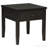 Distressed Java 1-Drawer Square End Table