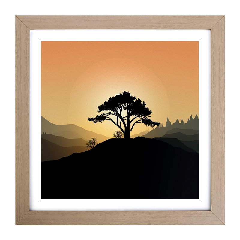 Single Picture Frame Print on Wood
