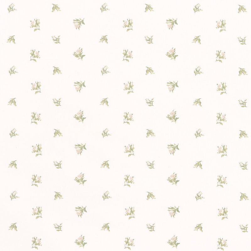Tissu floral Margie, Gris