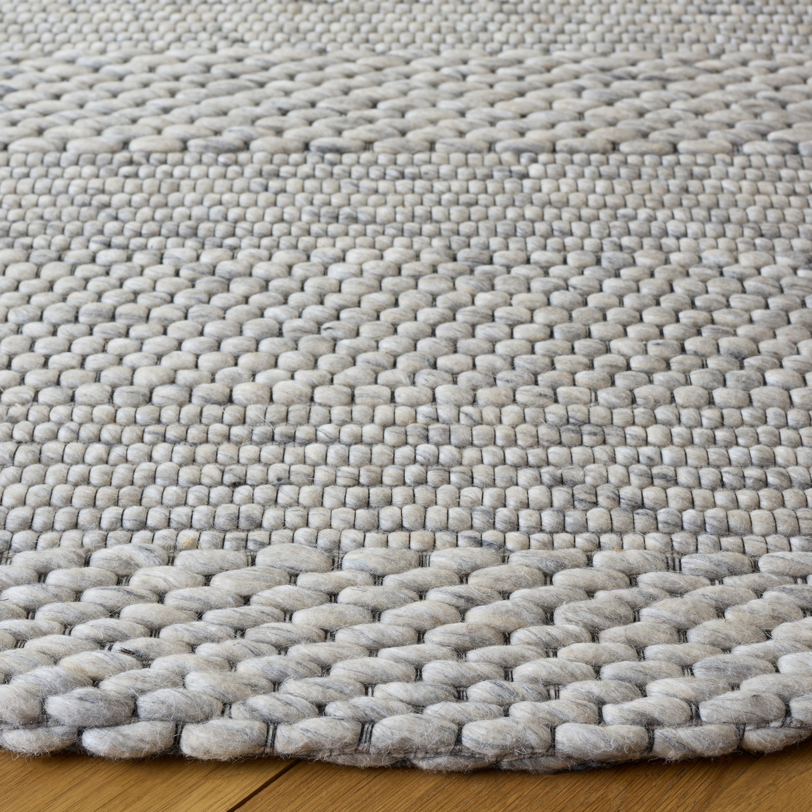Eurydice Hand-Woven Rug, Round 6'6"