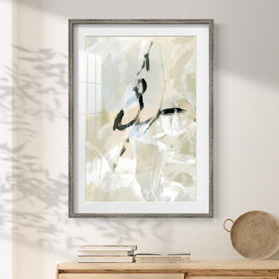 Scribble Veil I - impression encadrée