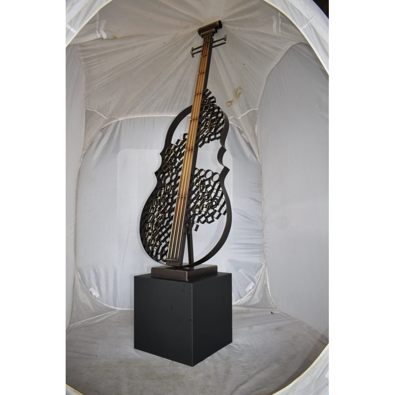 Sculpture en métal Voyd Guitare Creative and Modern