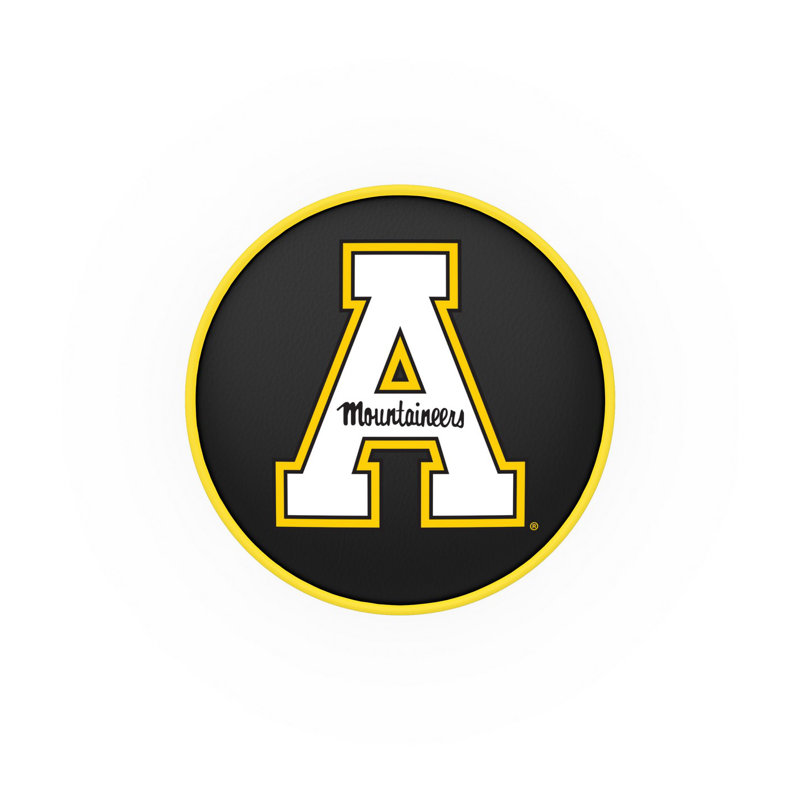 Tabouret de bar et de comptoir NCAA, Appalachian State, Noir, Tabouret de comptoir (assise de 25 po de hauteur)