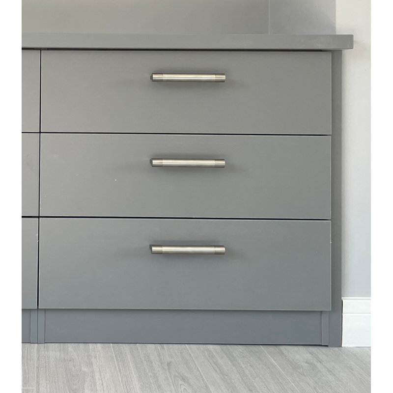 Jacbo 50cm W 3 - Drawer Chest of Drawers, Alabaster White