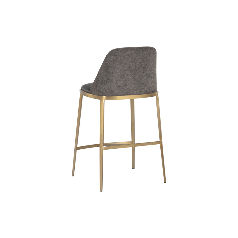 DOVER COUNTER STOOL - NAPA STONE / POLO CLUB STONE, Gray, Counter Stool (25.5” Seat Height)