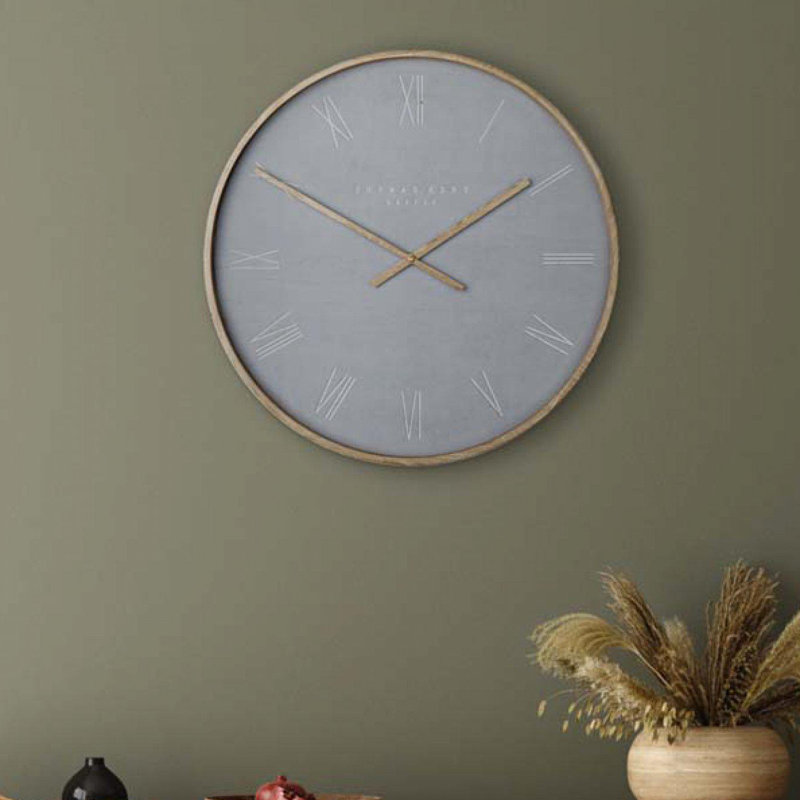 Nordic Wall Clock, Grey