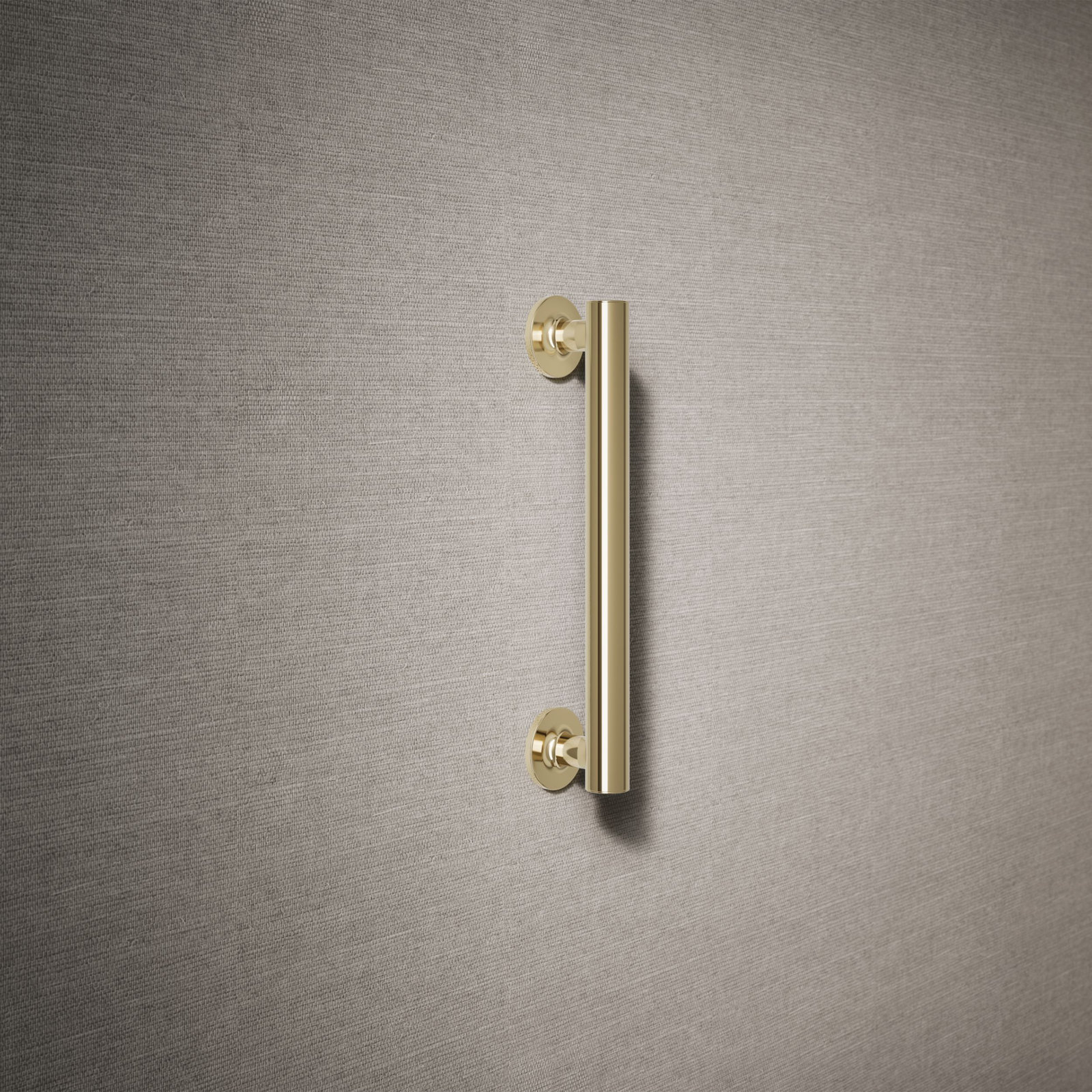 Purist Grab Bar, Vibrant French Gold, 12"W
