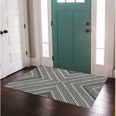 Wooden Door Mat  Garrett Wade's Stylish Wood Slat Door Mat