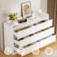 Commode double 6 tiroirs, l 47,2 po-996878444