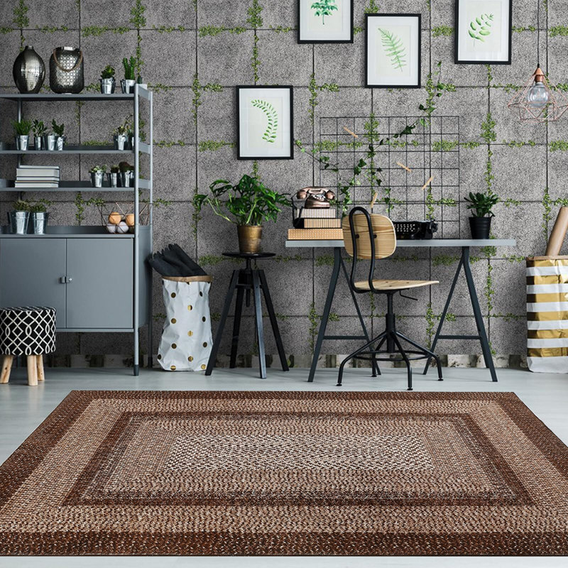 Tapis lavables pour tapis d'intérieur de salon, Rectangle 9 pi x 12 pi
