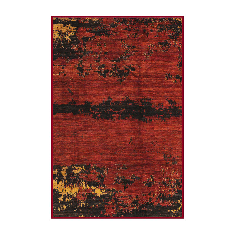 Tapis abstrait moderne 3318, Rectangle 8 pi x 10 pi