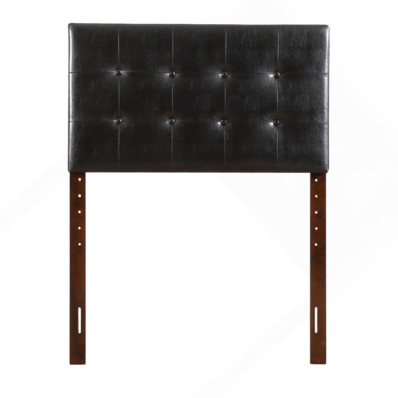 Twin Headboard , BLACK, Twin, Black