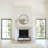 Weston Metal Round Mirror-660838110-660838111