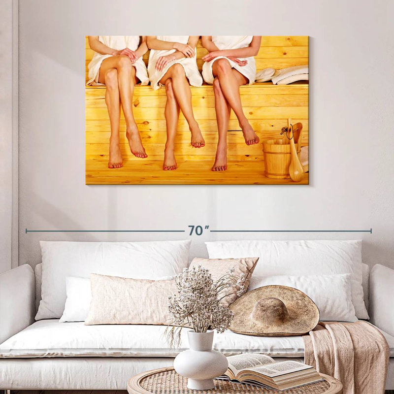 Kerrick Sauna Women, H 30 po x l 45 po