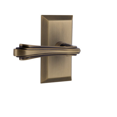 Studio Plate Double Dummy with Fleur Lever