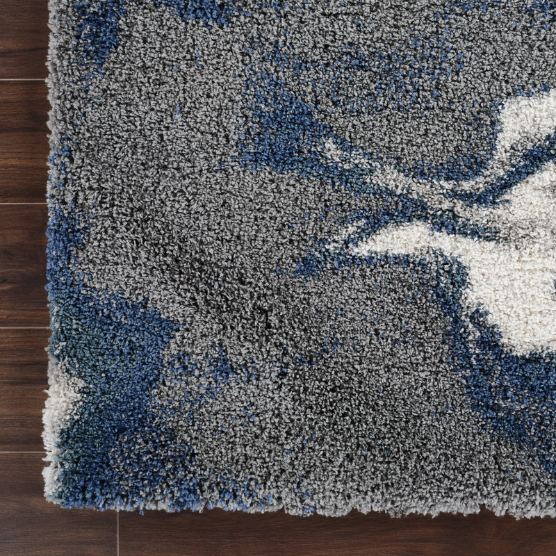 Aizlee Performance Abstract Indoor Rug, Rectangle 12'2" x 15'2"