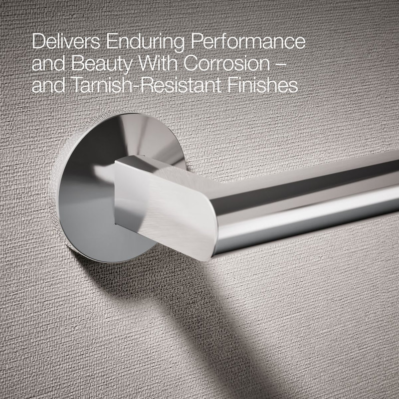 Components™ Towel Arm, Polished Chrome