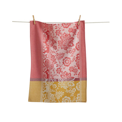 Jacqura Mireille Jacquard Tea Towel  Multi Kitchen Towels, Machine Washable  Everyday Use