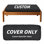 Housse de coussin de taille personnalisée H 10 po, housse de coussin de banc / chaise remplaçable