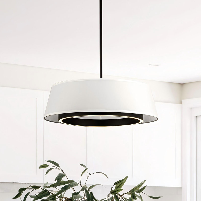 Luminaire suspendu 1 lumière HaloGlow