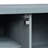 French Country Outdoor Kitchen Table: Stainless Steel Top & Wood. Internal Storage. 4 Smooth Lockable Wheels. Grey Blue. Bottle Opener Modular Bar Table With Removable Handle Paper Roll Holder-410459719